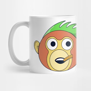 funny monkey cute colorful Mug